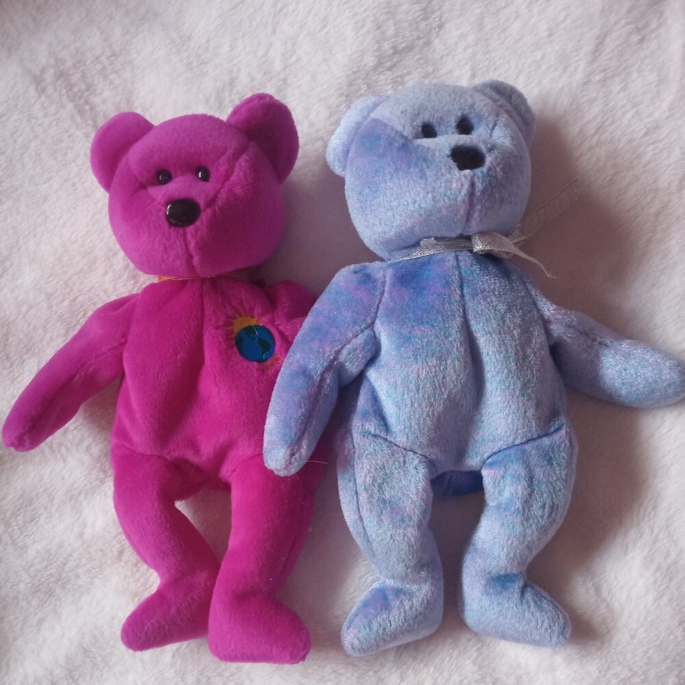 Beanie Babies Y2K - Clubby & Millennium